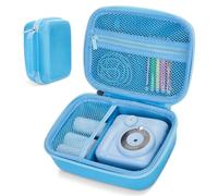 Hikkon Estuche para cámara Infantil para HiMont/GREENKINDER/CAMCLID/LETSHAHA,Bolsa Organizadora Portátil para Cámara Infantil (Sólo Funda) - Azul