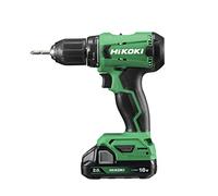 HIKOKI Atornillador inalámbrico 18V (2 x 2 Ah, cargador, estuche) DS18DAWCZ