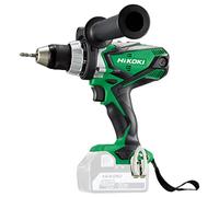 HiKOKI Akku-Bohrschrauber DS18DSDL (18 V, 92 Nm, 22 Drehmoment-Einstellungen, LED, Soft-touch Handgriff, ohne Ladegerät, Akku und Transportkoffer)