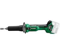 HiKOKI Akku Geradschleifer GP18DA (18V, Brushless Motor, Spannzange Ø: 6 mm, Spindelhals Ø: 40 mm, Schleifstifte Ø max.: 50 mm, Leerlaufdrehzahl: 7000-29000 min-1) Zubehör im Transportkoffer.
