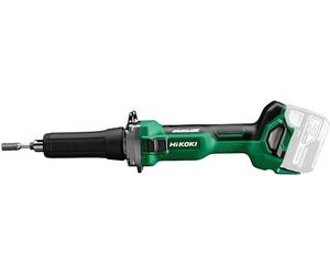 HiKOKI Akku Geradschleifer GP18DA (18V, Brushless Motor, Spannzange Ø: 6 mm, Spindelhals Ø: 40 mm, Schleifstifte Ø max.: 50 mm, Leerlaufdrehzahl: 7000-29000 min-1) Zubehör im Transportkoffer.
