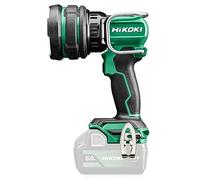 HiKOKI Akku LED Strahler UB18DH (18V, Helligkeit Spot Mode: 1050 lm, Helligkeit Wide Mode: 1050 Lumen, Leuchtdauer mit 5,0Ah: High max. 8Std. Low max. 24Std, ohne Ladegerät, Akku und Transportkoffer)