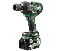 Hikoki Akku Schlagschrauber WR36DEWRZ, 1/2" (36V, 2x 2,5 Ah Akku, Max. Festdrehmoment: 770 Nm, Bolzen und Muttern: M10-M24, 1050 Nm, Brushless, Zubehör: 2 Akkus, Ladegerät und HSCII Koffer)