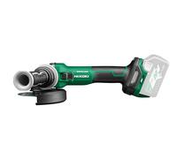 HIKOKI Akku Winkelschleifer G3613DVE (36V, Brushless Motor, Schleifscheiben Ø: 125 mm, Antriebsspindel: M14, Leerlaufdrehzahl: 3200-10000 min-1) Plus Zubehör, OHNE Akku, Ladegerät und Transportkoffer.