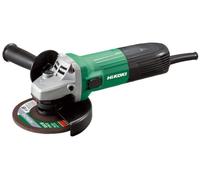 HiKOKI Amoladora Angular - 125 mm, 600 W, 11.500 RPM, 1,9 kg - Con Protección de Reinicio, Bloqueo de Eje, Diseño Compacto - Potente y Segura para Trabajos de Precisión