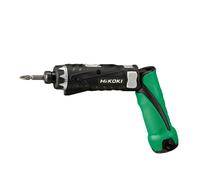 HiKOKI Atornillador a batería plegable - 3.6 V - 21 niveles de par, luz LED, reversible, empuñadura de pistola y modo destornillador - Incluye 2 baterías (3,6 V / 1,5 Ah), cargador y maletín