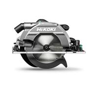 HiKOKI C3609DUMW4Z Sierra circular inalámbrica sin escobillas de 36 V con profundidad de corte de 86 mm, impulso de par y placa base para un fácil trabajo con rieles guía, cuerpo solo en caja de