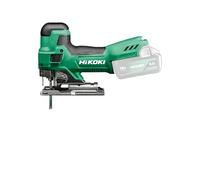 HiKOKI CJ18DBW4Z Sierra de Calar 18 V, Capacidad Corte 135 mm y 45 Grad | Herramienta de 18 V con accion pendular, base de aluminio y cambio de hoja sin llaves, sin bateria ni cargador.