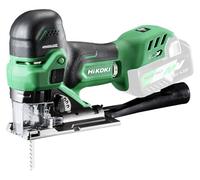 Hikoki CJ36DBW2Z - Sierra de calar con batería | Carrera péndular, cambio de hoja sin herramientas, maletín, sin batería ni cargador, peso ligero 2,7 kg