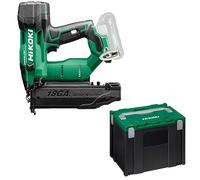 HIKOKI Clavadora con batería (0°), NT1850DA (18 V, diámetro de la cabeza del bolígrafo: 1,9 mm, tipo de bolígrafo: bolígrafo SK (18 Ga), inscripción: 2,5 unidades por segundo, lápices por carga