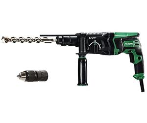 HIKOKI - DH28PMY2Z Martillo combinado 3 modos, 850 W - UVP - Portabrocas intercambiable