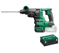 HiKOKI DH3628DAW2Z Martillo Perforador y Cincelador SDS-plus 36V Sin | Motor de 3,2 J, sistema antivibración UVP y luz LED, incluye maletín HSC II, sin batería ni cargador, peso de 3,5 kg