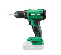 HiKOKI DS18DAW4Z Taladro Atornillador a Batería, 18V, 50 Nm y Portabrocas | Herramienta compacta de 2 velocidades con luz LED y motor eficiente. Sin batería ni cargador, incluye caja de cartón.