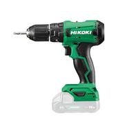 HiKOKI DV18DAW4Z Taladro Percutor, 18 V, 50 Nm y Portabrocas 13 mm | Atornillador de 2 velocidades con luz LED y 22 posiciones de par, sin batería ni cargador, incluye caja de cartón