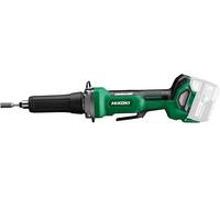 Amoladora recta inalámbrica sin escobillas HIKOKI de 18 V con pinza de 6 mm para trabajar en espacios reducidos GP18DBW5Z
