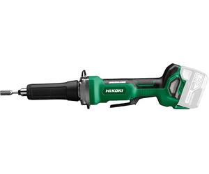 HiKOKI GP18DBW5Z Amoladora Recta a Batería 18V, 6 mm, Motor Brushless | Velocidad 29.000 RPM, disco máx 50 mm, interruptor hombre muerto, sin batería ni cargador, incluye pinza de sujeción 6 mm