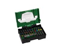 HiKOKI Juego de puntas de 23 piezas - Puntas robustas, Portapuntas magnético, Varios tamaños - Caja de puntas ideal para aficionados al bricolaje y profesionales