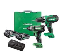 HIKOKI KC18DFXJAZ - Paquete doble de iones de litio, 18 V, 2 x 2,0 Ah