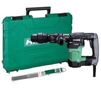 HiKOKI Martillo Demoledor SDS-Max - 950 W, 7.1 J Energía de Impacto - Mango Antivibración, Ergonómico, 12 Ángulos de Cincel, Cable de 4m, Ligero 5.2 kg - Herramienta Profesional para Rápidos Avances