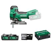 HiKOKI Sierra de Calar 18V 135mm con Cargador y 2 Baterías 5.0Ah - Eficiencia y Durabilidad