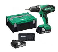 HIKOKI Taladro percutor inalámbrico 18V (2 Ah, cargador, estuche) DV18DJLWCZ