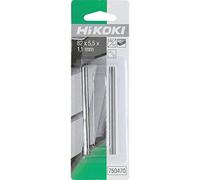 Hikoki tools 750470 - Cuchillas para cepillo 82MM (2 piezas) desechables 82x2