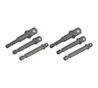 Hikoki tools 751970 - Juego adaptadores hexagonal llave vaso(3u) (Paquete de 2)