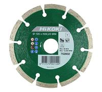 Hikoki tools 752802 - Disco diamante segmentado 125x22,2x7mm material variador