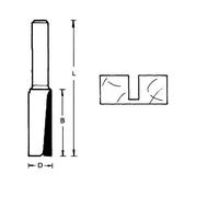 Hikoki tools 754137 - Fresa 12/12x38x79mm