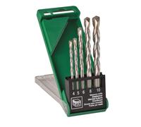 Hikoki tools 780898 - juego broca mamposteria cilindrica(5u)