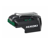HiKOKI UC18DAJ4Z Práctico Cargador para baterías de 18 V y Multi Voltios con luz LED integrada y función de Banco de energía