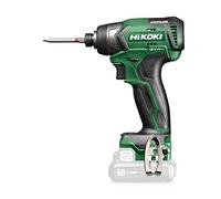 HIKOKI - WH12DDW4Z Atornillador de impacto a batería 12 V Peak - 1/4" - Brushless - 135