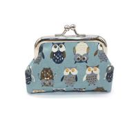 HIKOO DAILY 1 monedero para mujer, bonito diseño de búho, monedero pequeño, 1 unidades-14, Talla única
