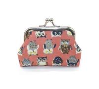 HIKOO DAILY 1 monedero para mujer, bonito diseño de búho, monedero pequeño para mujer, 1 unidades-16, Talla única