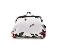 HIKOO DAILY 1 monedero para mujer, bonito diseño de búho, monedero pequeño para mujer, Co-sh-bag-0107-wt, Talla única