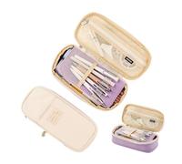 HIKOO DAILY Estuche creativo de gran capacidad, doble capa, estuche escolar para niñas, no.12, Talla única