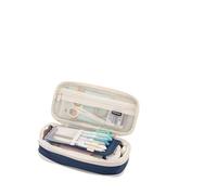 HIKOO DAILY Estuches para lápices, gran capacidad, para niñas, oficina, estudiantes, papelería, organizador de suministros escolares, Lavender, Talla única
