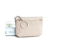 HIKOO DAILY Monedero de piel sintética para mujer, monedero, monedero, monedero, monedero, monedero, monedero, monedero para niños, marrón claro, 1 pieza