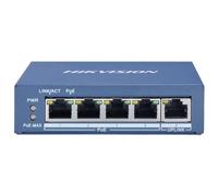 Hikvision 4 PoE 1000 M + 1 1000 M.