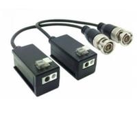 HIKVISION BASIC DS-1H18S/E Transceptor pasivo por par trenzado 1ch TVI, pack 2 unidades, balum transm sin extensor cable + balum