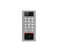 HIKVISION BASIC DS-K1T502DBWX-C Terminal autónomo de exterior con cámara, videoportero, WiFi, lector MIFARE, Bluetooth y PIN. IP