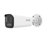 Hikvision Cámara de Seguridad IP Value Bullet PoE 4MP ColorVu 3.0 Blanca - DS-2CD1B47G3H-LIUF/SRB(4mm)