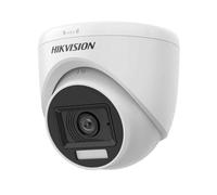 Cámara IP Hikvision DS-2CE76D0T-LPFS 2MP Smart-Hybrid IR/Luz Blanca Micrófono Interior