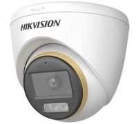 Hikvision Cámara de torreta Fija HDTVI 2MP Smart Hybrid Light ColorVu con Objetivo Fijo.