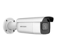 Hikvision Cámara IP Bullet 4MP AcuSense 2.8-12mm Antivandálica IR60 WDR H.265+ IK10 IP67 PoE con Audio y Alarma