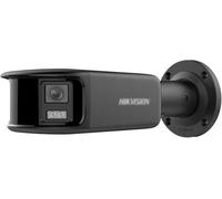 Hikvision Cámara IP Bullet 8M 4K Panoramic ColorVu 4mm WDR IP67. Audio, Alarma, Micrófono, Luz Blanca 40m. Negro
