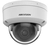 Hikvision Cámara IP Minidomo 6M AcuSense 2.8mm IR40 WDR IK10 IP67 12V/PoE con Audio, Alarma y Micrófono