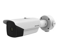 Hikvision Cámara Térmica IP Bullet 25mm 384x288, 12µm, NETD 35mk, FOV 11°, Protección IP67