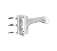 Hikvision Digital Technology DS-1604ZJ-Pole Monte - Accesorio para cámara de seguridad (Monte, Blanco, Aluminio, Acero, 10 kg, 170,7 mm, 355,5 mm)