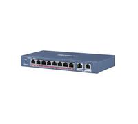 Hikvision Digital Technology DS-3E0310HP-E Interruptor de Red No administrado Fast Ethernet (10/100) Energía Ethernet (PoE) Azul